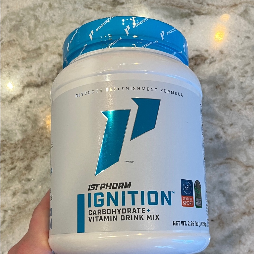 1st Phorm Ignition Carbohydrate Vitamin Drink Mix - White and Blue